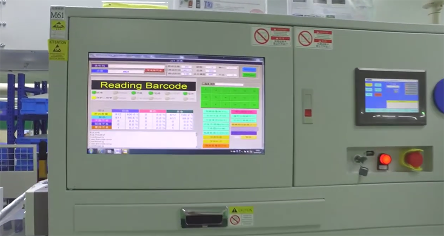 Reading Barcodes in Production